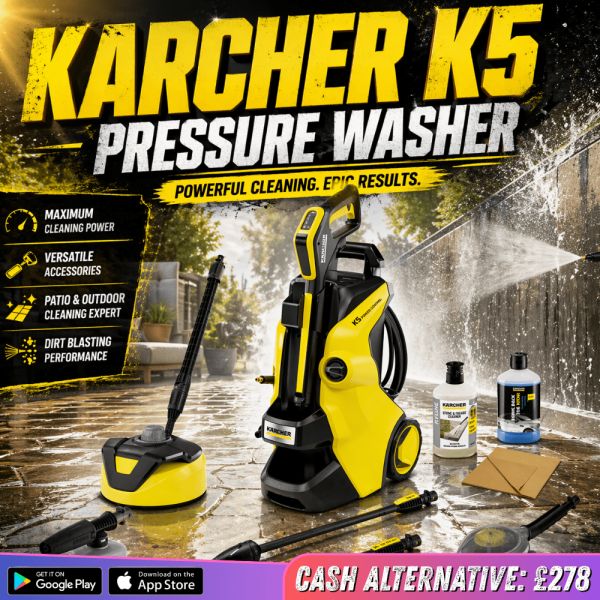 KARCHER K5 PRESSURE WASHER