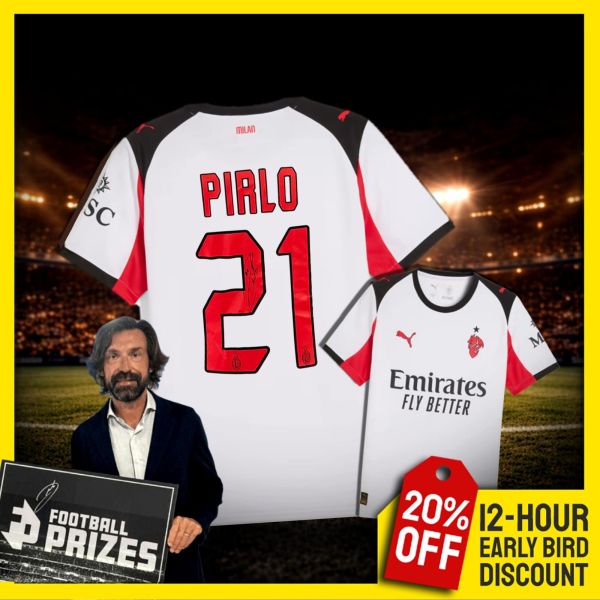 Andrea Pirlo Signed Official Milan 2025/26 Away Shirt
