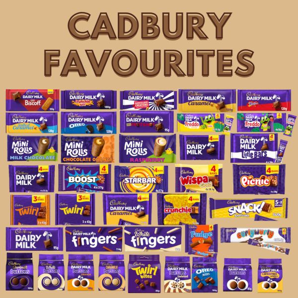 NEW! CADBURY FAVOURITES HAUL