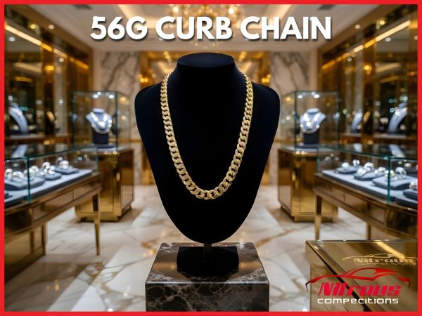 56G GOLD CURB CHAIN [Draw April 11th]