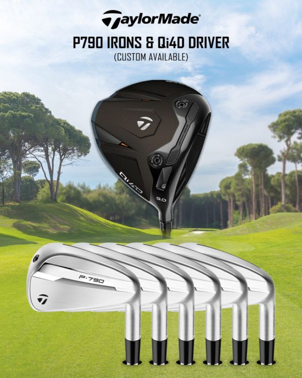 TaylorMade P790 Irons & Qi4D Driver (Custom Available)