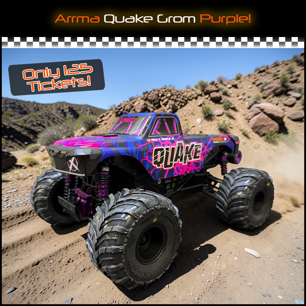 Arrma 1/16 QUAKE GROM 4X4 RTR Brushed Monster Truck