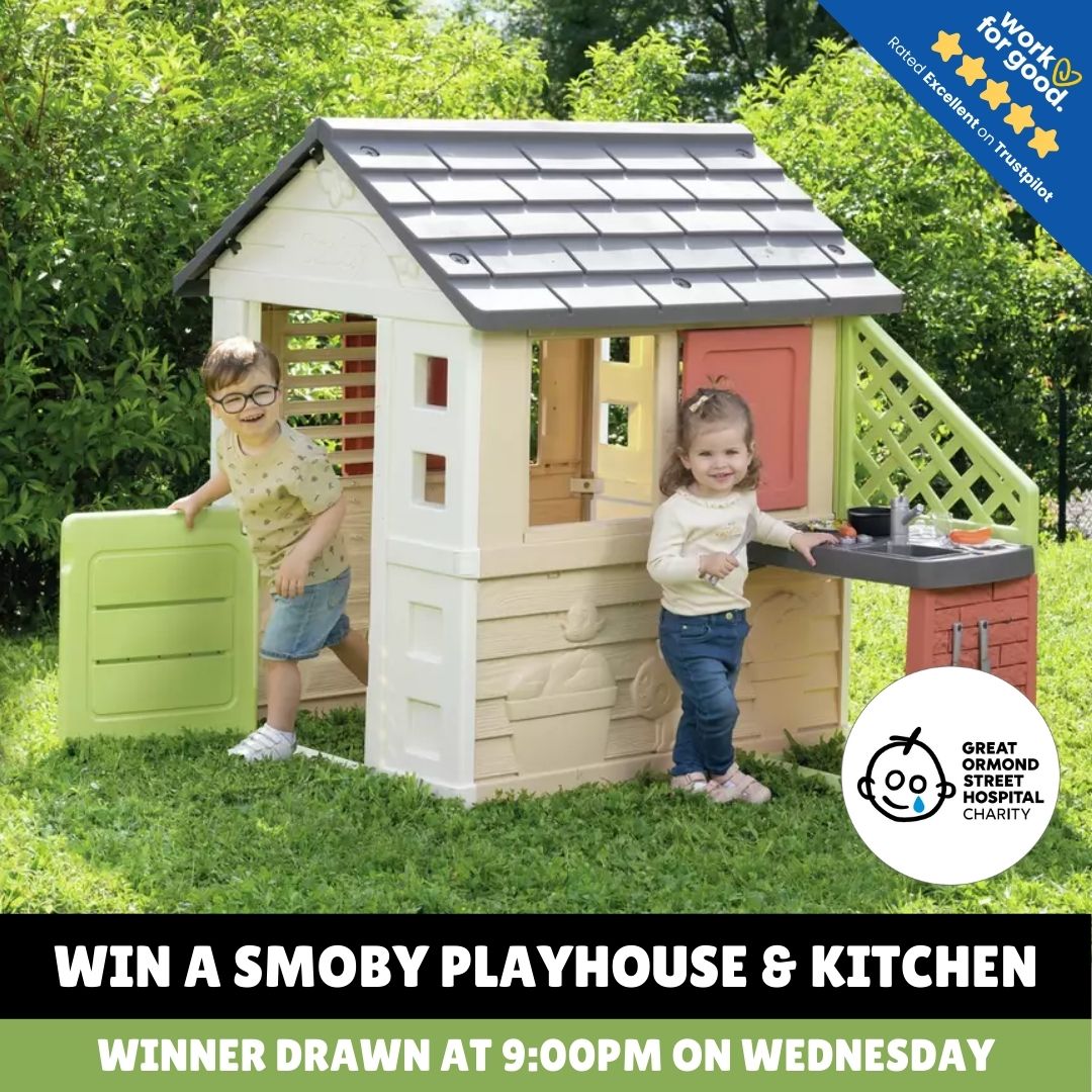 Win A New Smoby Playhouse and Kitchen (or £135 cash) #31
