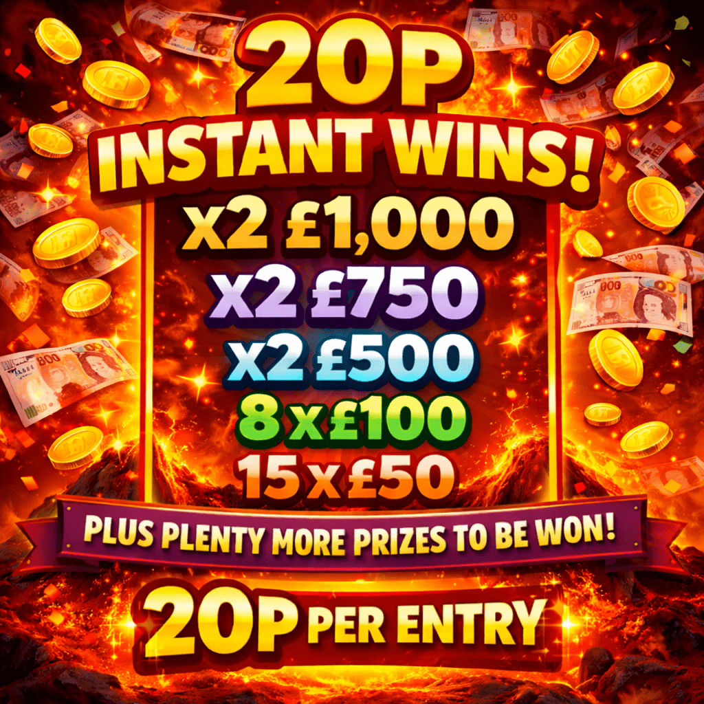 20p Instants win up to 1k