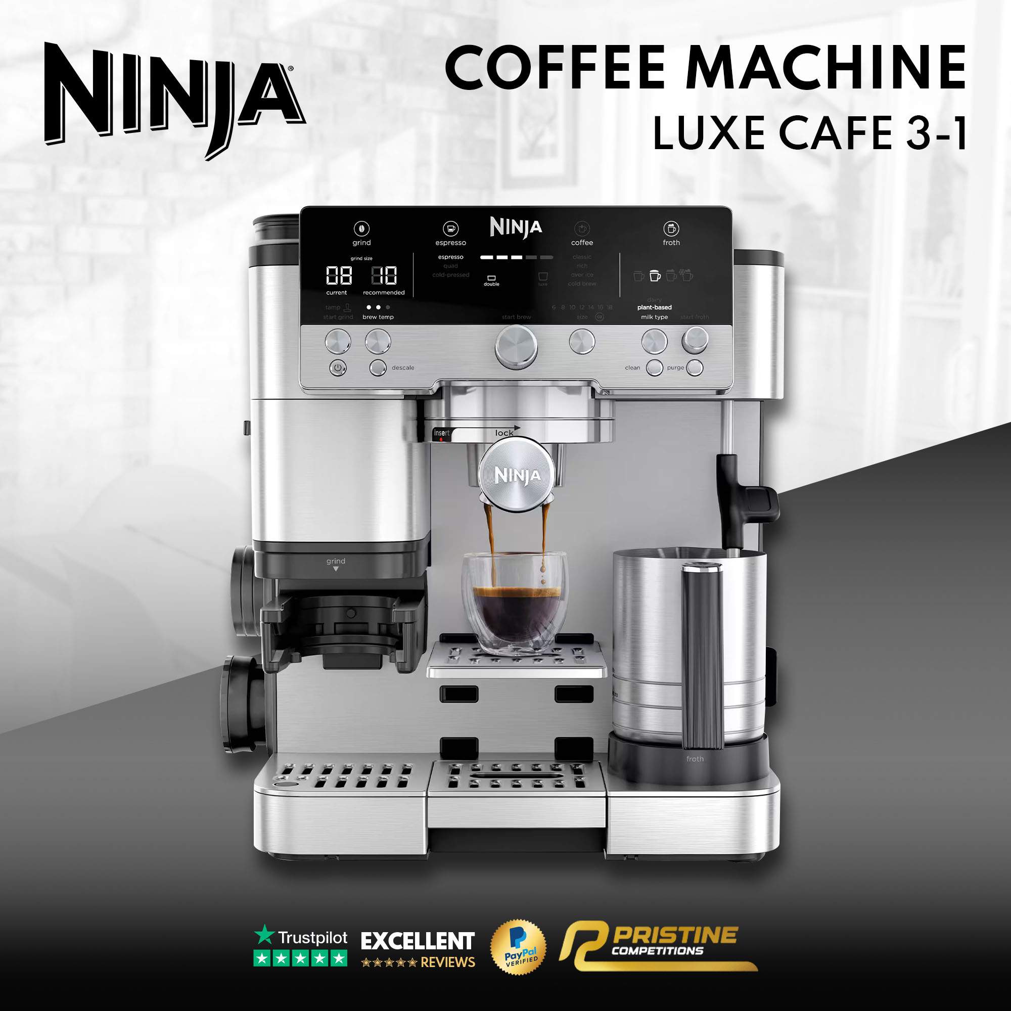 Ninja LUXE Cafe 3-1 Coffee Machine #9
