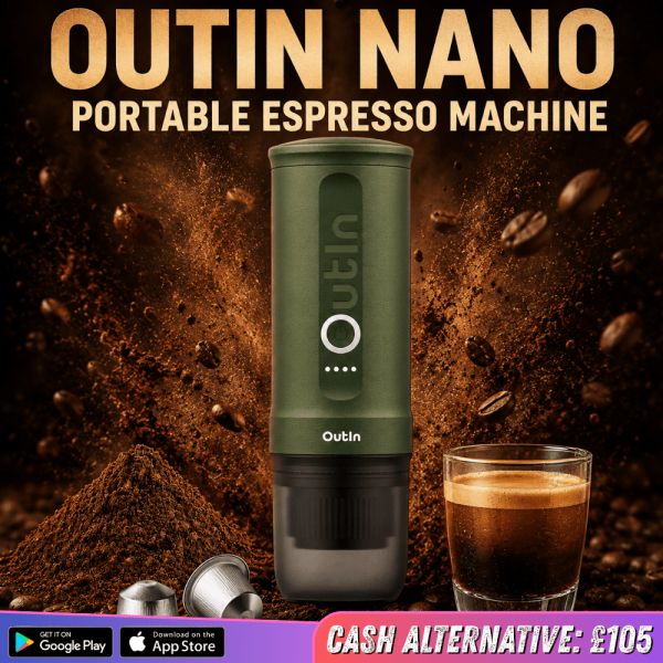 OUTIN NANO PORTABLE ESPRESSO MACHINE
