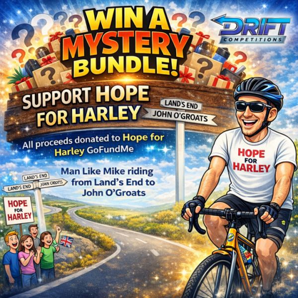 WIN A MYSTERY BUNDLE ALL PROCEEDS DONATED TO HOPE FOR HARLEY