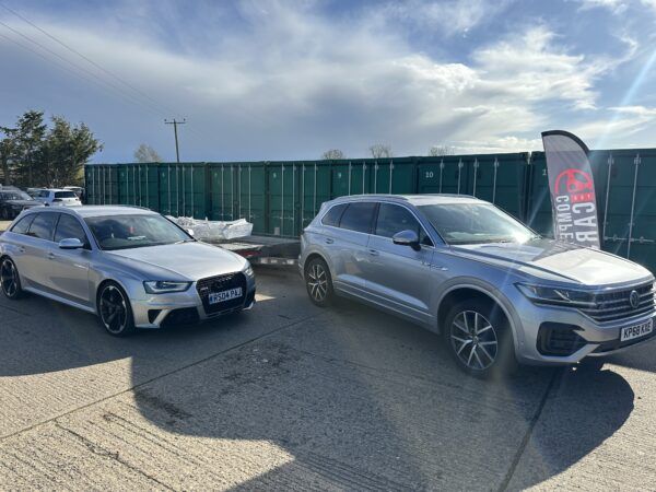Audi RS4 4.2 V8 or VW Touareg and Trailer!