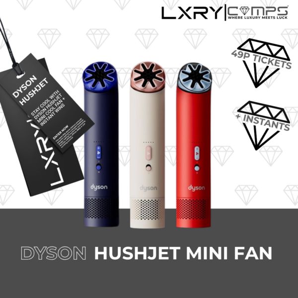 Dyson HushJet Mini Cool Fan + Instant Wins