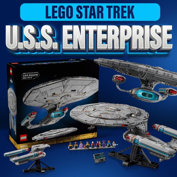 LEGO: STAR TREK – U.S.S ENTERPRISE NCC – 1701-D!