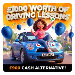 £1000 WORTH OF DRIVING LESSONS 🚘