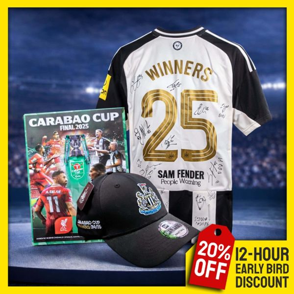 Newcastle Competition! Carabao Cup Winners Bundle!