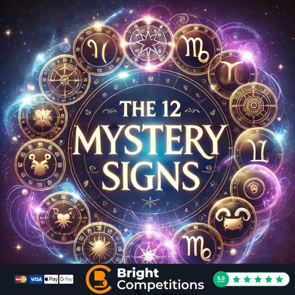 12 Mystery Zodiac Signs – £5k Instants & £250 Main Prize