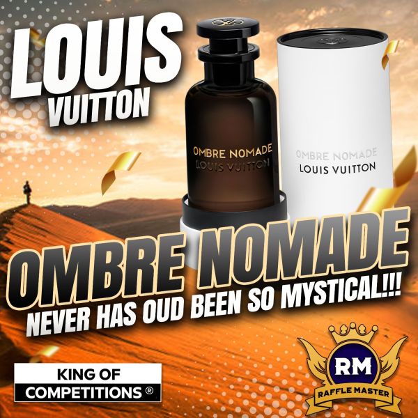 Louis Vuitton Ombre Nomade 100ml EDP Only 99p Per Entry Or Take £200 Cash Alt