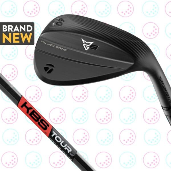 WIN CUSTOM MG5 BLACKOUT WEDGES W/KBS BLACK SHAFT (X3) #18