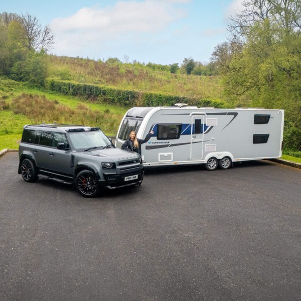 Fully Loaded Defender 110 & Brand New Elddis Connoisseur 868 6 Berth Caravan
