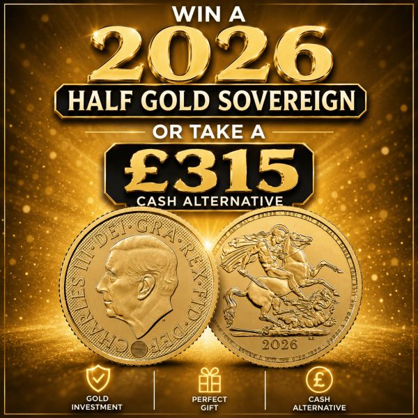 2026 Gold Half Sovereign Coin