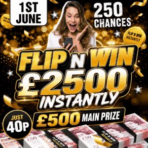 Flip N Win £2500 instantly