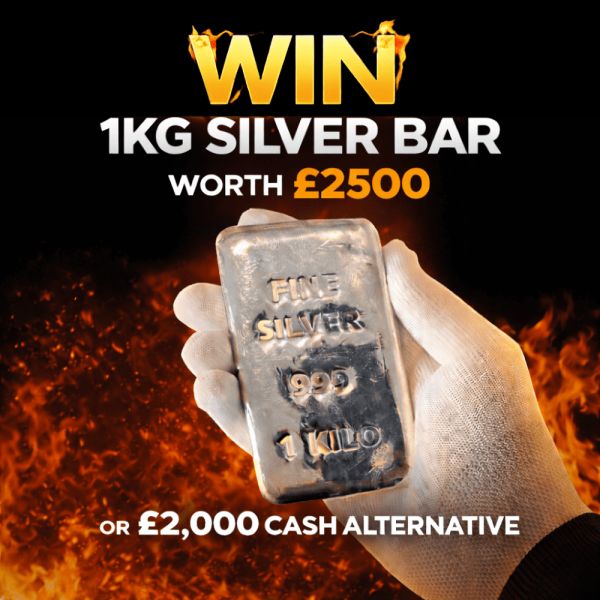 1KG Silver Bar worth over £2500 #1