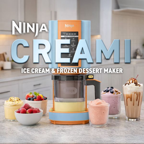 Ninja CREAMi Ice Cream & Frozen Dessert Maker