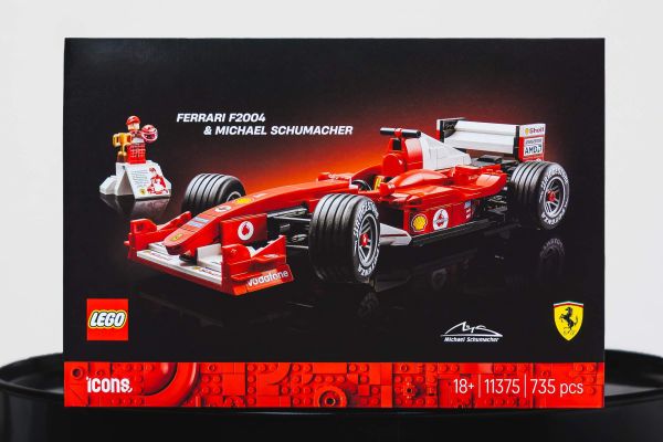 Win This Newly Released Lego Ferrari F2004 Schumacher F1 Set!