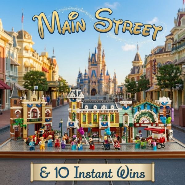 Disney Main Street & 10 Instant Wins
