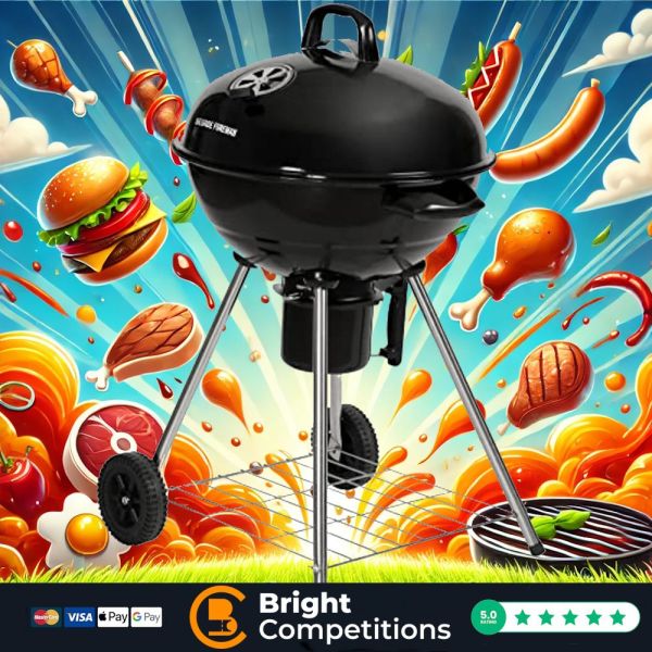 George Foreman Portable Charcoal BBQ