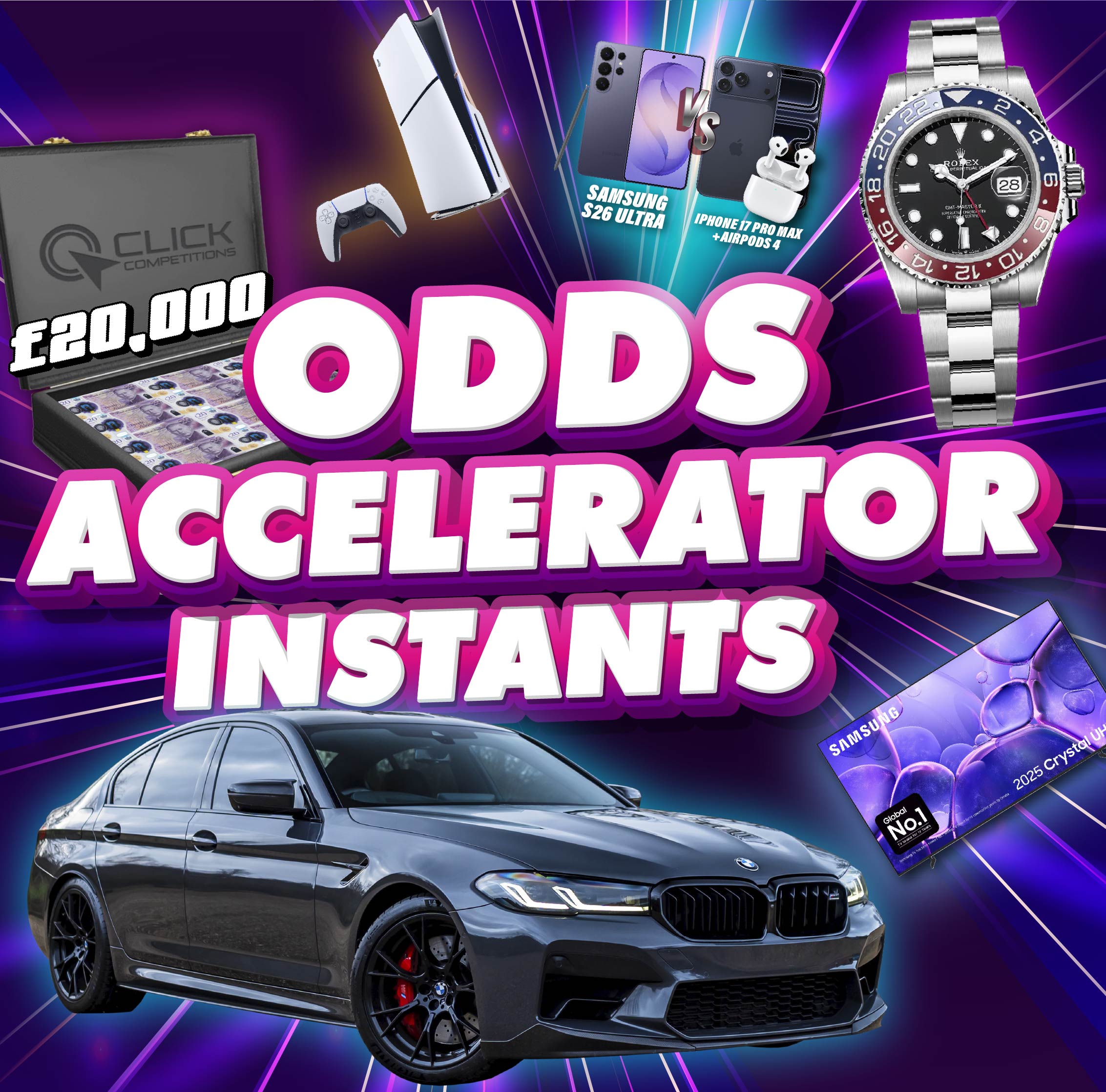 ODDS ACCELERATOR INSTANTS – INCREASE YOUR CHANCES!