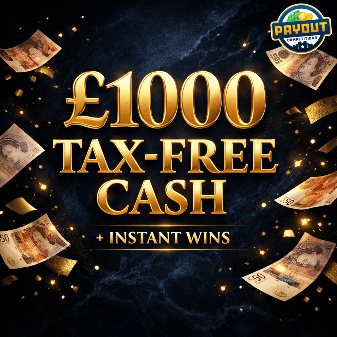 £1000 Tax-Free Cash + Instant Wins