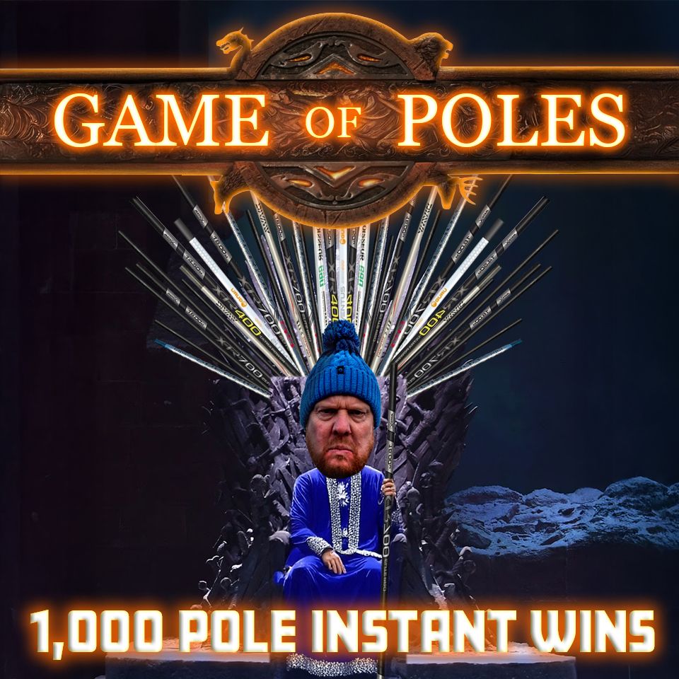 OVER 1,000 POLES TO WIN INSTANTLY + £2,000 Cash End Prize – AUTO DRAW