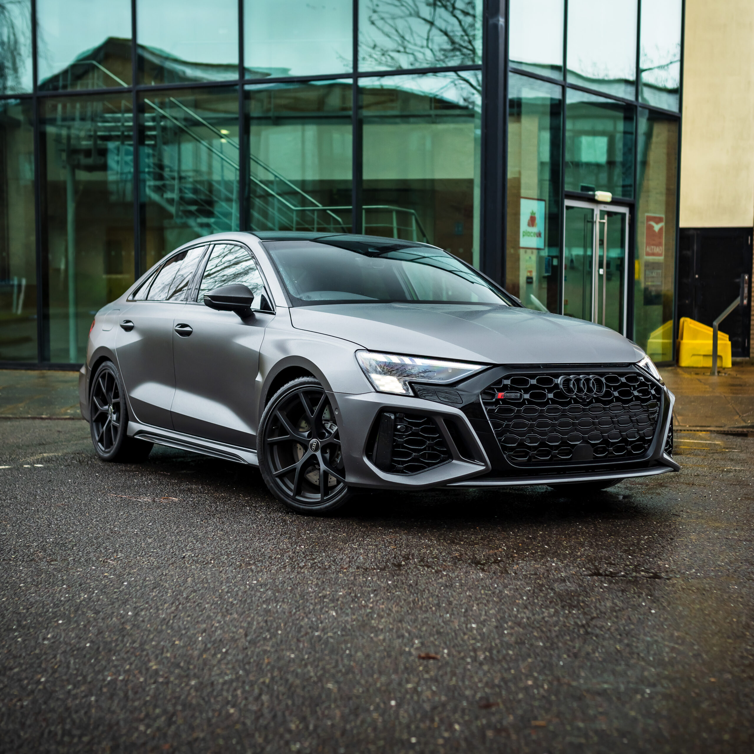 Win This Audi RS3 8Y Saloon Carbon Black Edition & £1,000 Cash