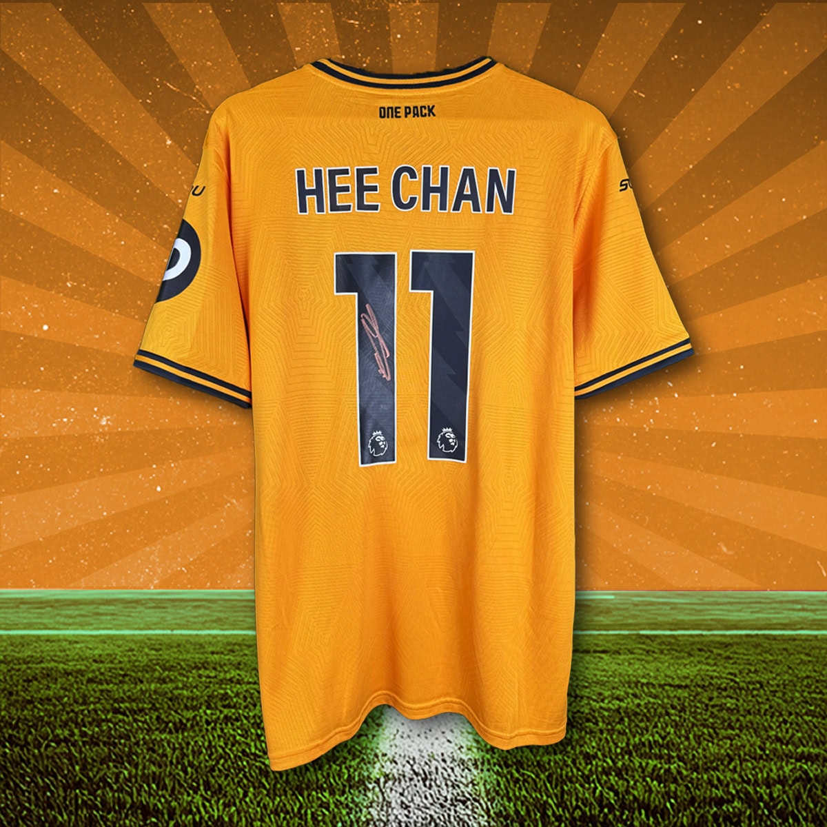 Hwang Hee Chan Signed Wolves Shirt!