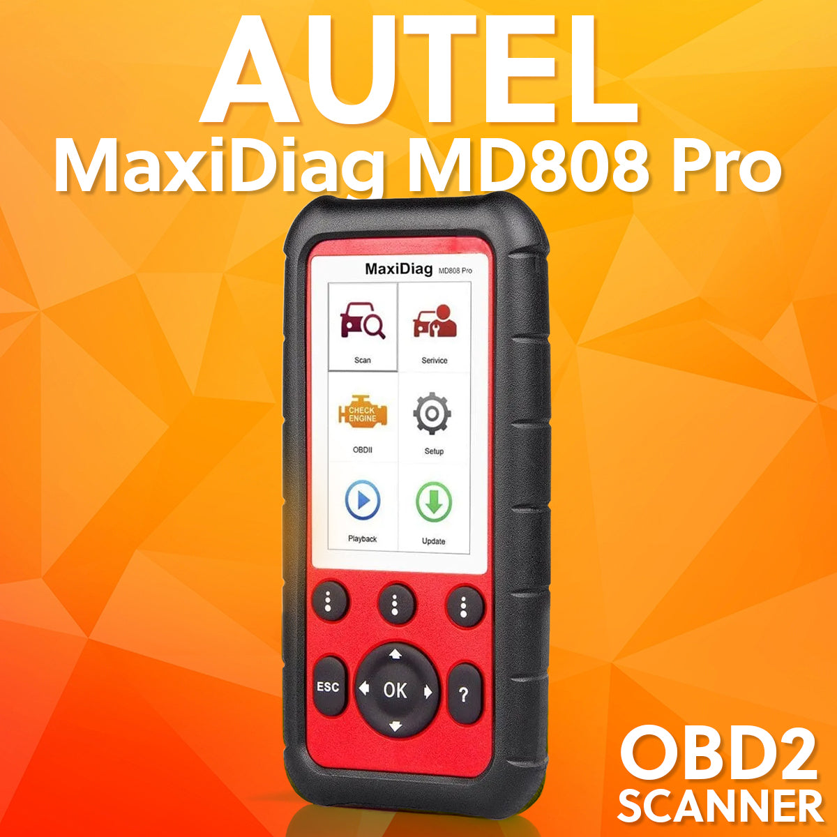Autel - MaxiDiag MD808 Pro OBD2 Scanner