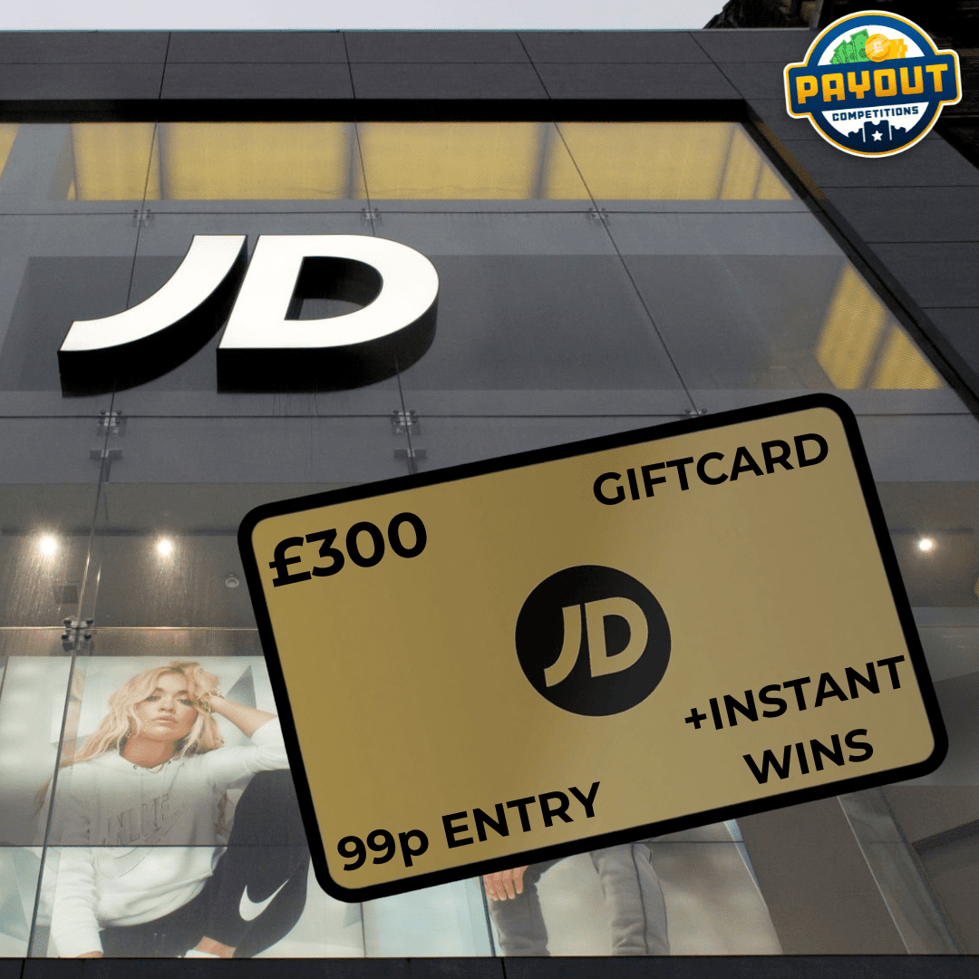 £300 JD Sports Giftcard + Instant Wins