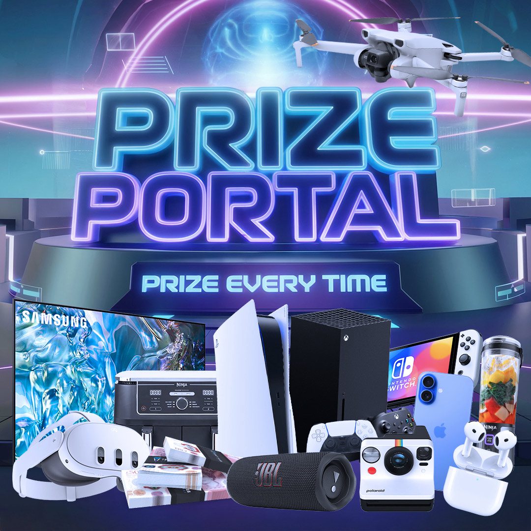 MEGA PRIZE PORTAL- PRIZE EVERY TIME! + £200 END PRIZE