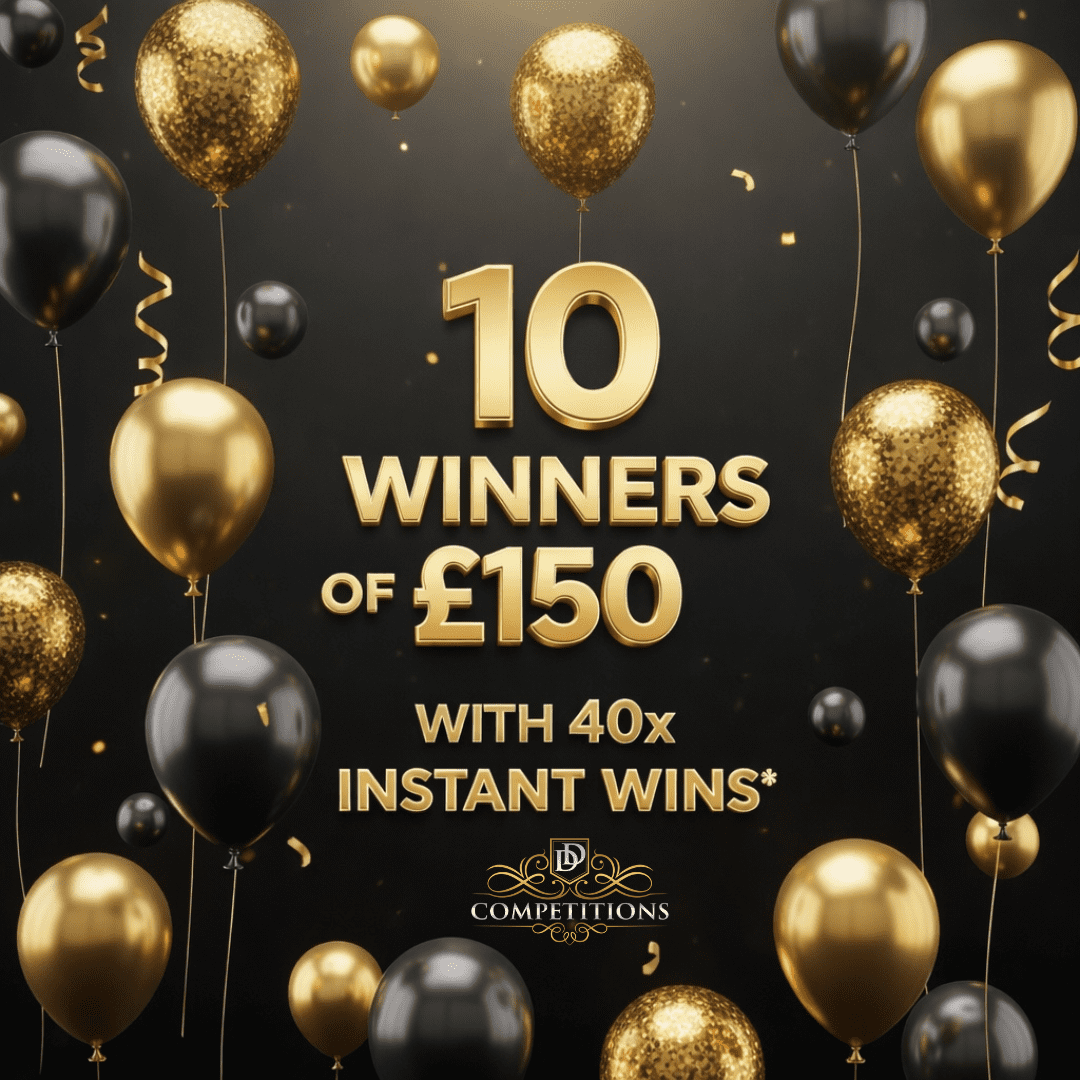 🖤💛10 Winners of £150 + 40 Instants💛🖤#2