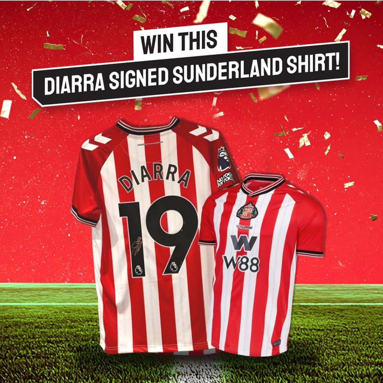 FP99 Competition! Win a Habib Diarra signed Sunderland shirt!