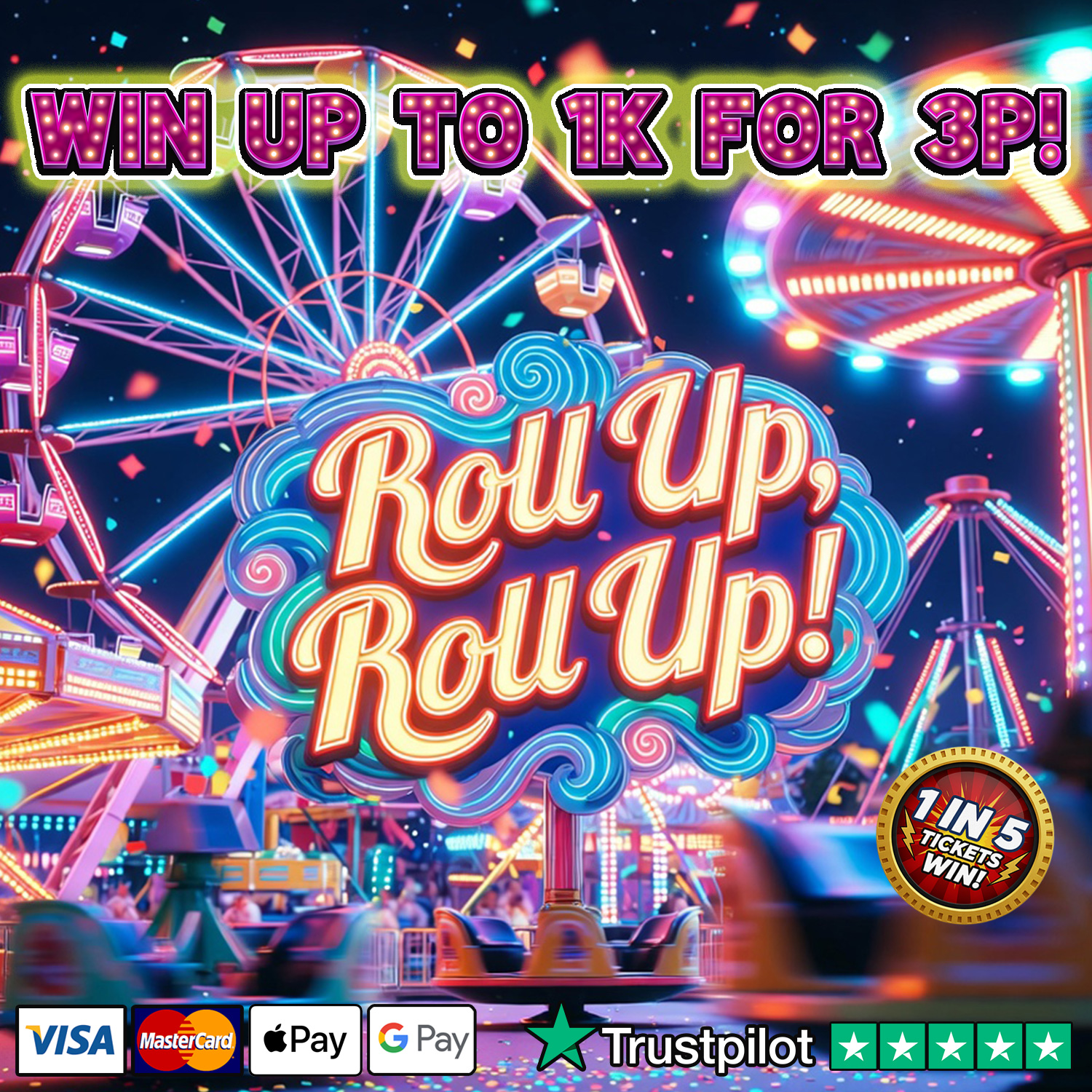 🎪 ROLL UP ROLL UP! 🎪