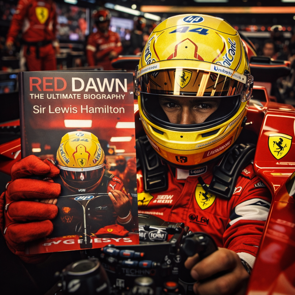 Sir Lewis Hamilton Red Dawn Book – 14.03.26