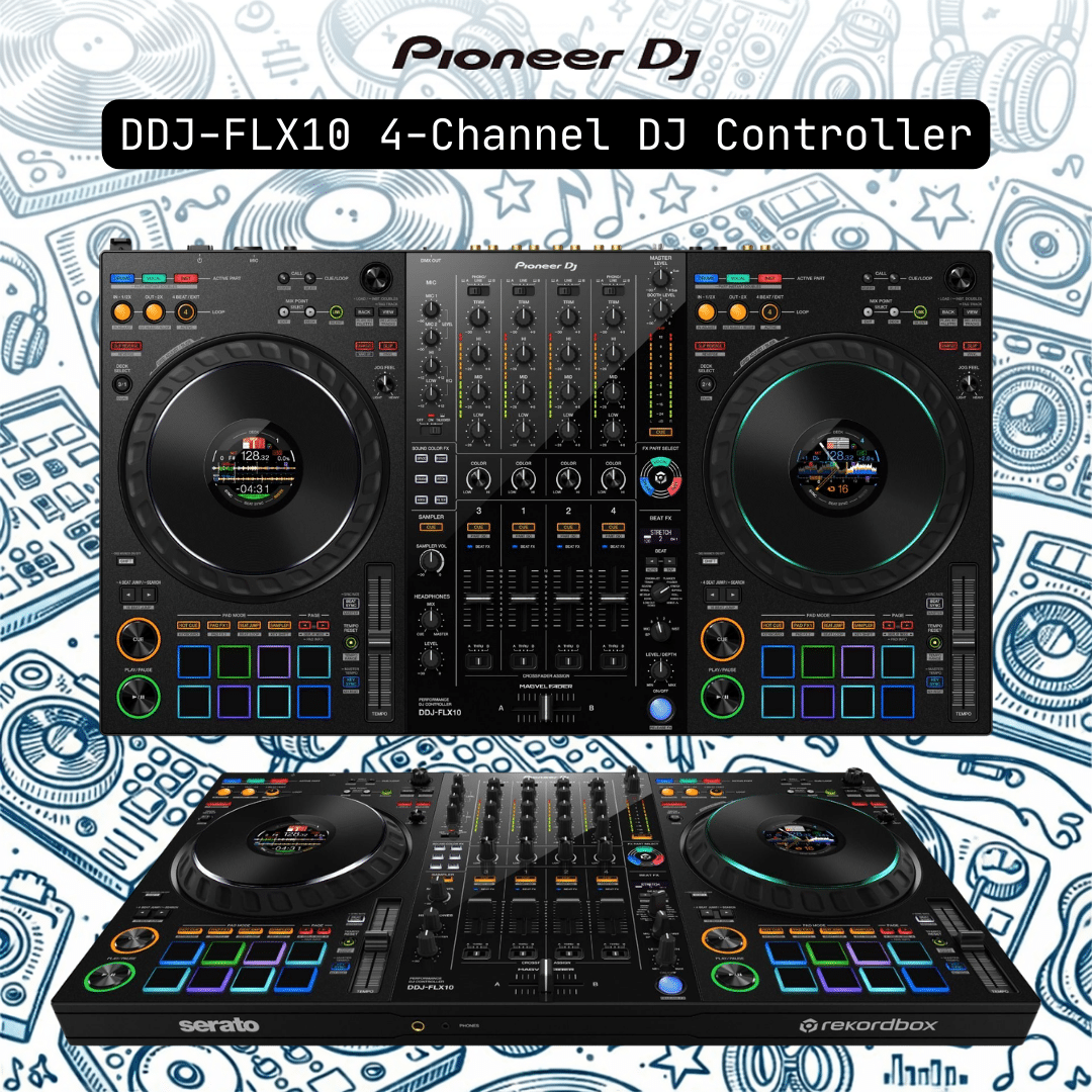 Pioneer DJ DDJ-FLX10 4-Channel DJ Controller