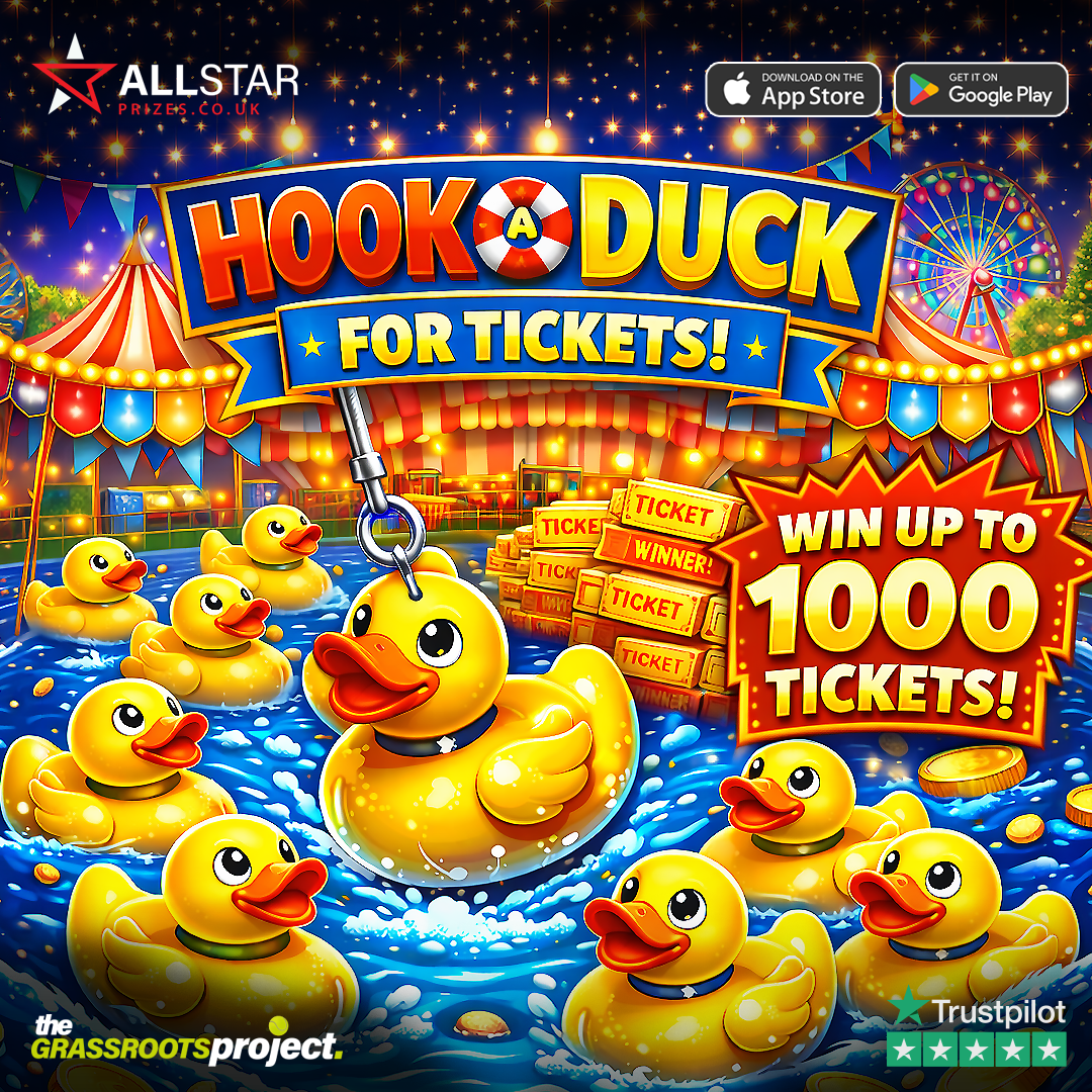 Hook O Duck – Win HUGE Ticket Bundles INSTANTLY