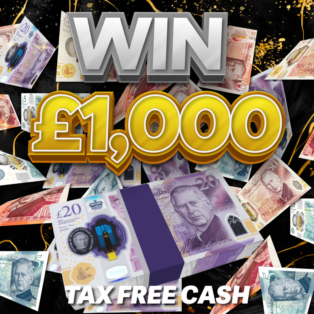 Win £1,000 Tax Free Cash *LOW ODDS COMP* #5