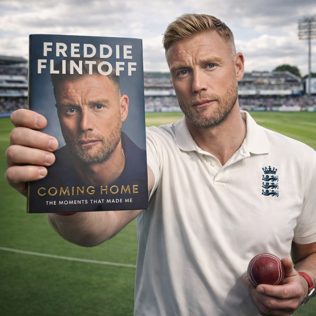 Freddie Flintoff Coming Home Book – 17.03.26