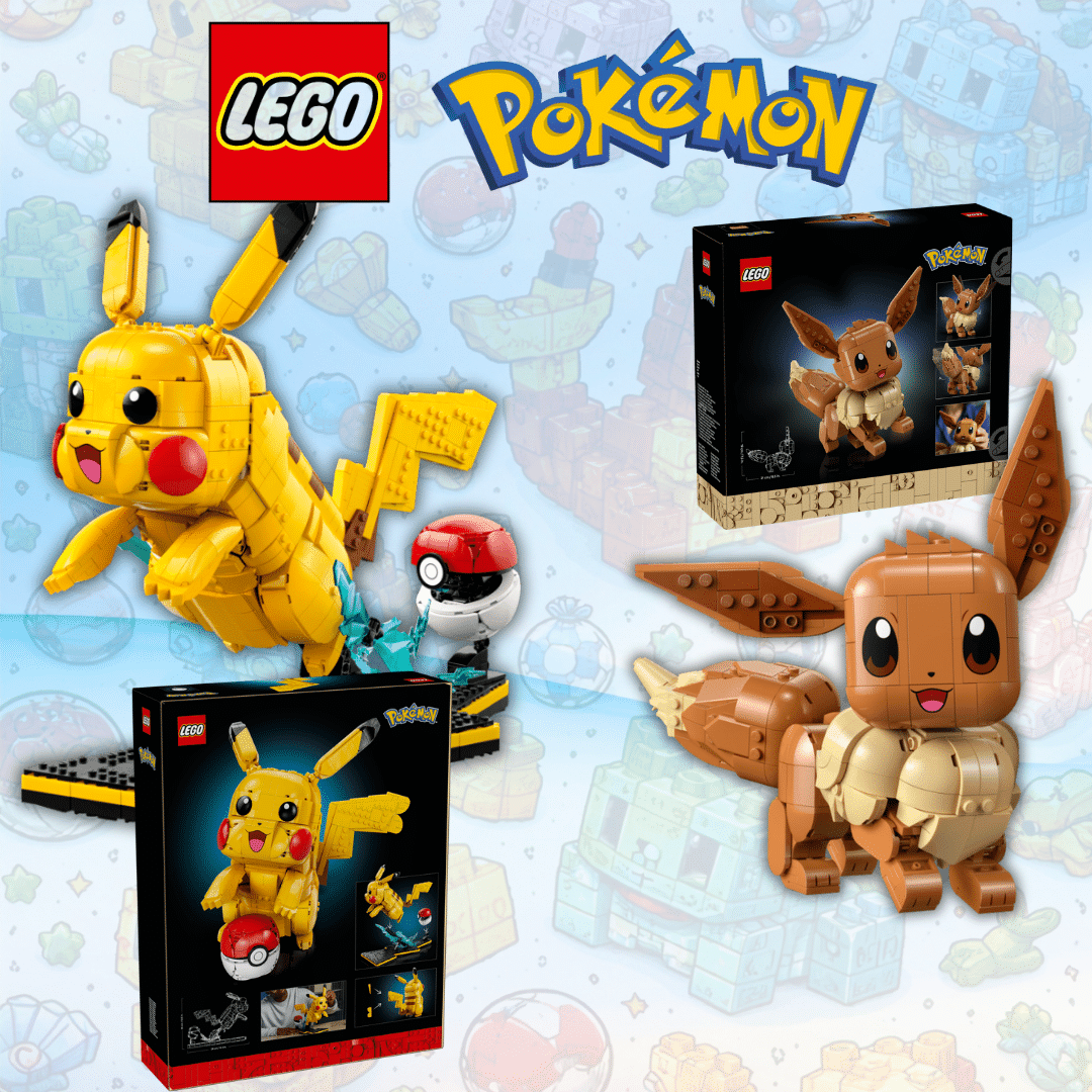 LEGO Pokemon Pikachu & Poke Ball and Eevee