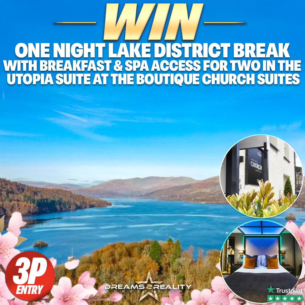 One Night Lake District Break with Breakfast & Spa