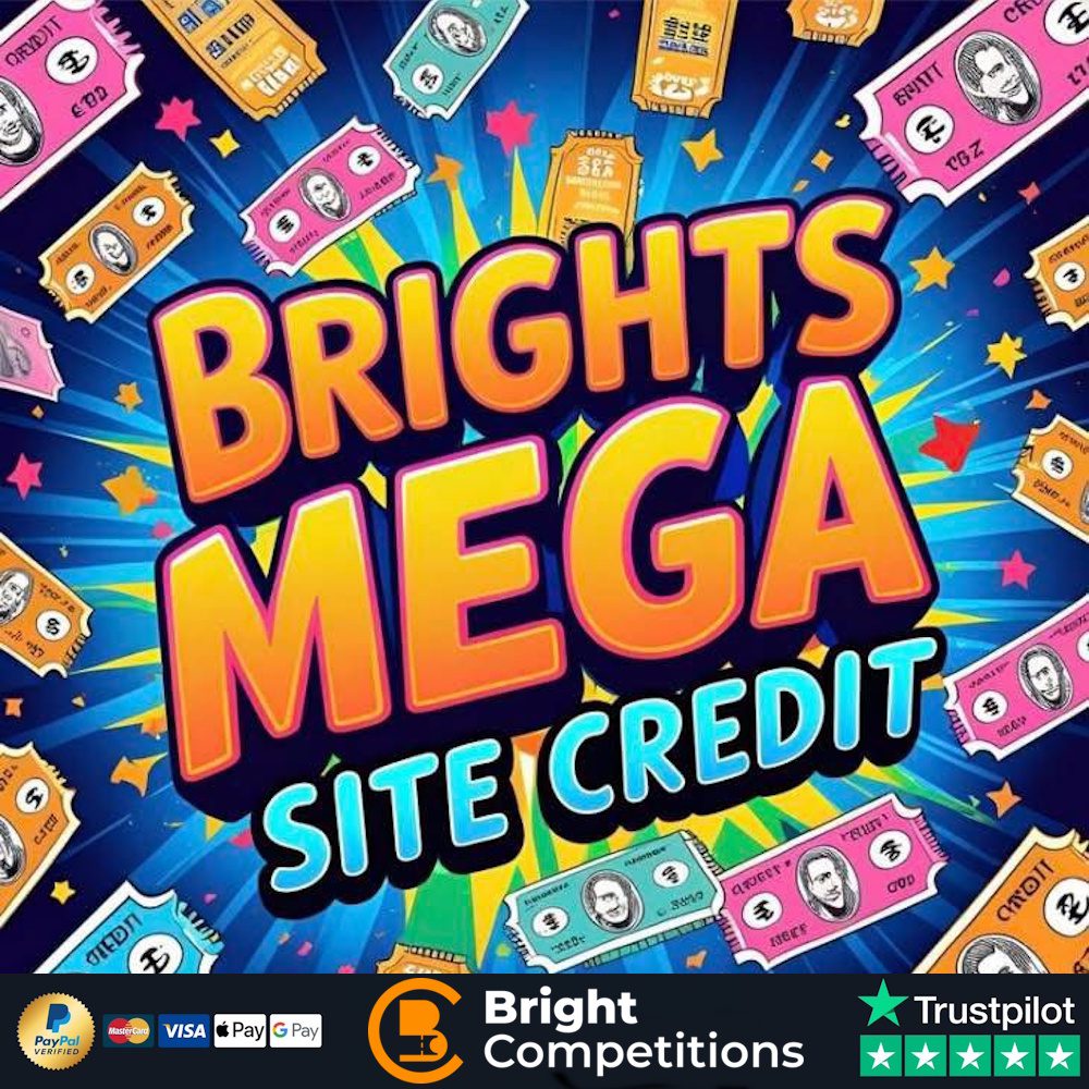 ENDING TODAY – Bright’s Mega Website Credit! 100x Instant Credit Wins & £100 Credit Jackpot #8