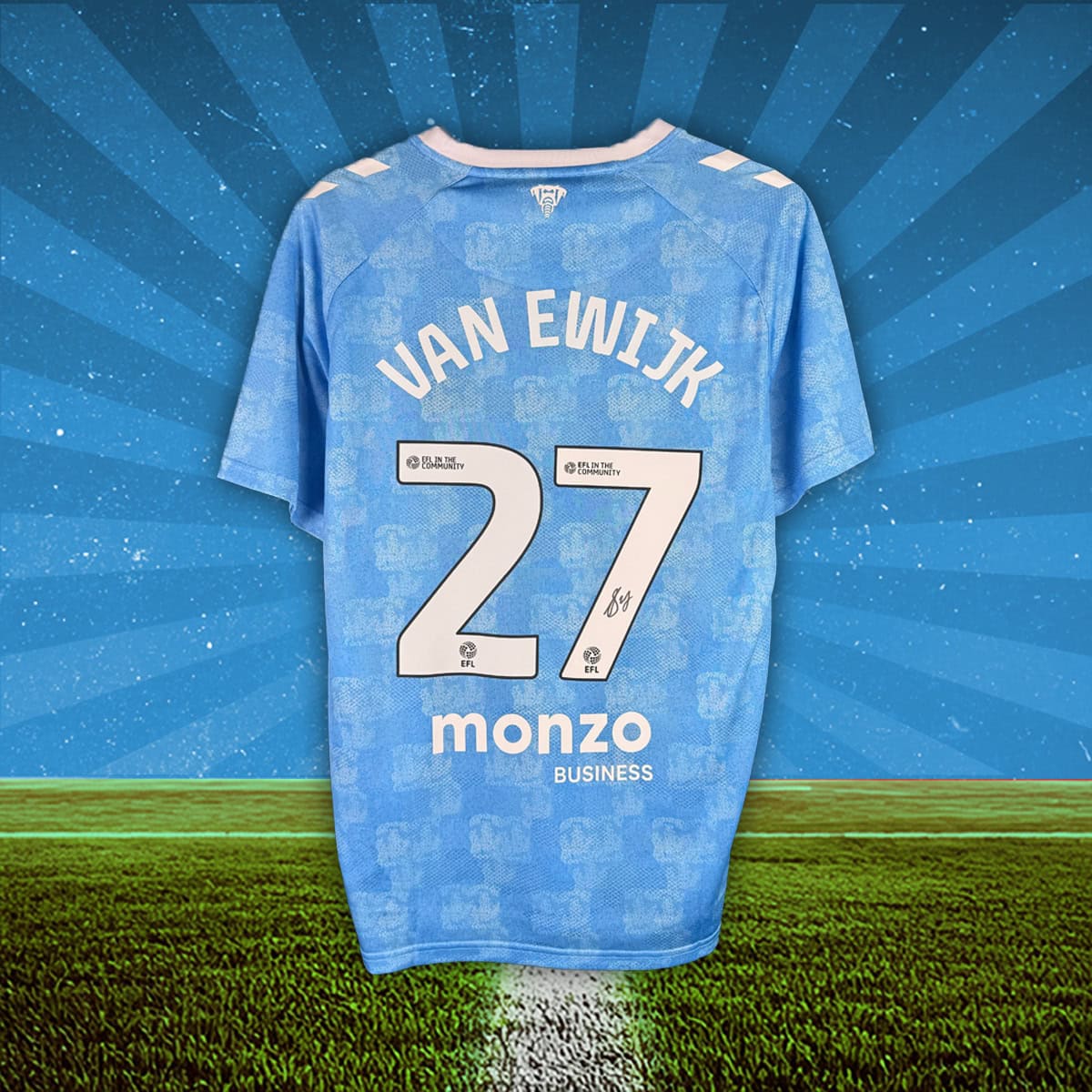 Coventry Competition! Win this Milan van Ewijk signed Coventry shirt!