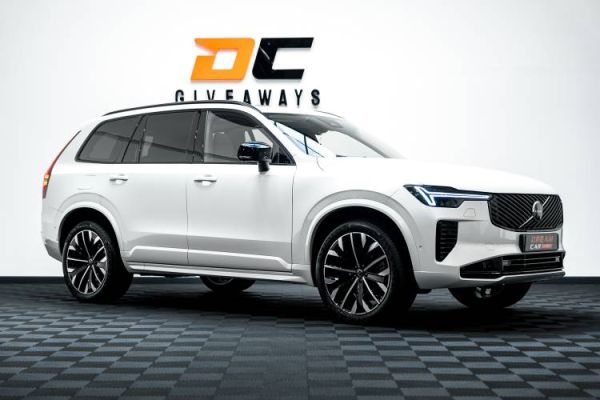 Win this 2025 Volvo XC90 u0026 £2,000 or £48,000 Tax Free