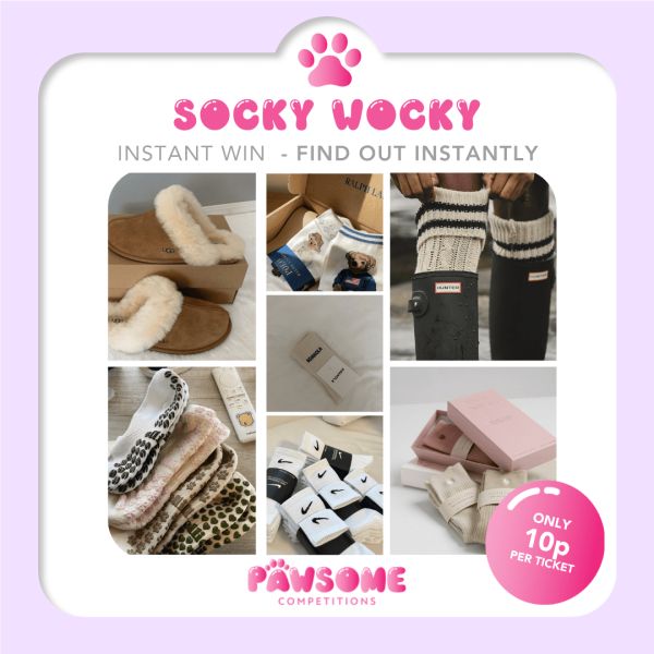 INSTANT WIN – SOCKY WOCKYS 🧦