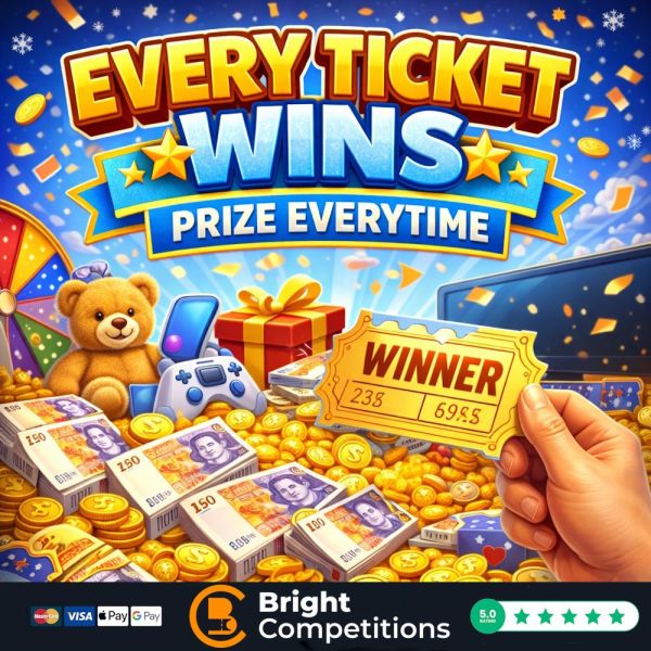 Prize Every Time – Every Ticket Wins & £250 Jackpot